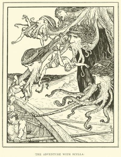 A kaland Scyllával alkotó: Henry Justice Ford