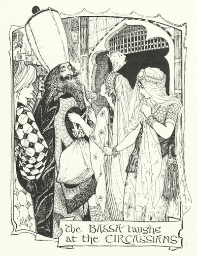 A Bassa a cserkeszeken nevet (metszet) alkotó: Henry Justice Ford