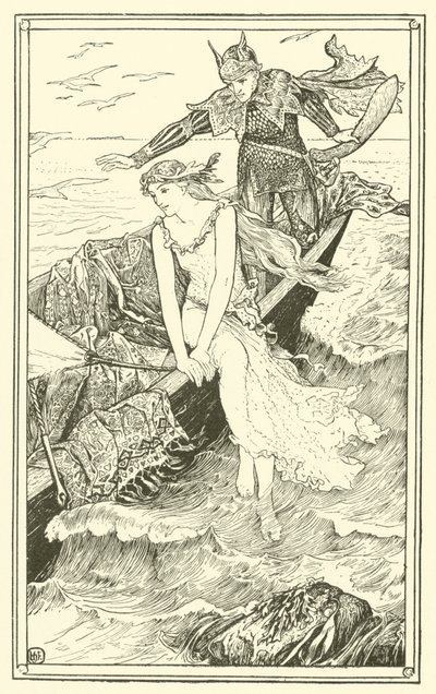 Az arany hableány (metszet) alkotó: Henry Justice Ford