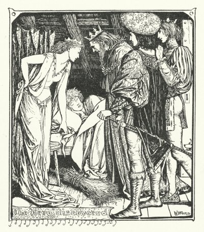 A felfedezett hős (metszet) alkotó: Henry Justice Ford