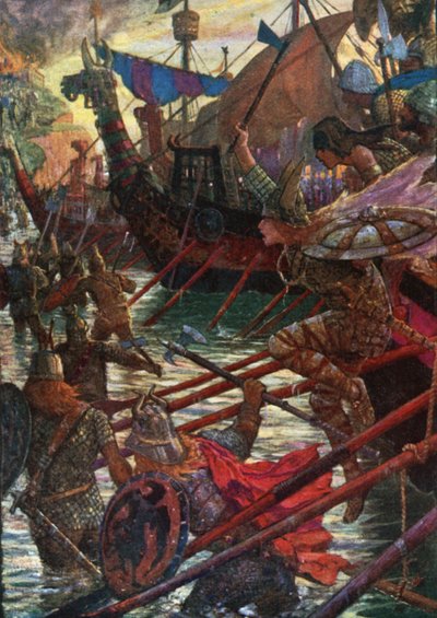 A dánok partraszállása alkotó: Henry Justice Ford