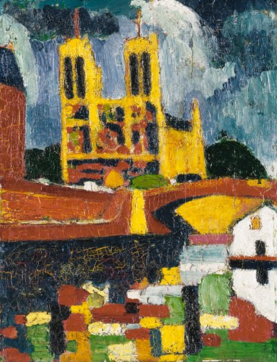 Szűzanya, kb. 1907. alkotó: Henry Lyman Saÿen