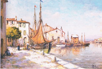A fogás kirakása, folyóiratból vagy könyvből ismeretlen forrás alkotó: Henry Malfroy