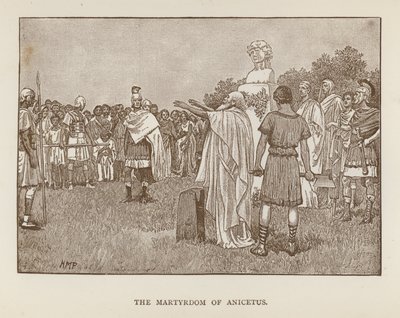 Anicetus vértanúsága alkotó: Henry Marriott (after) Paget