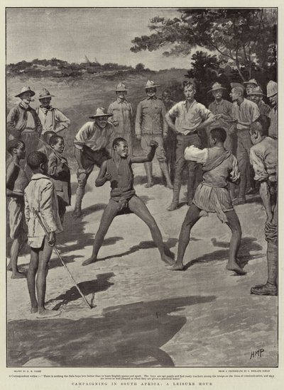 Kampány Dél-Afrikában, szabadidős óra alkotó: Henry Marriott Paget