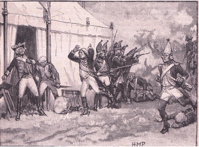 Meglepetés Friedrich számára Hochkirchben AD 1758 alkotó: Henry Marriott Paget