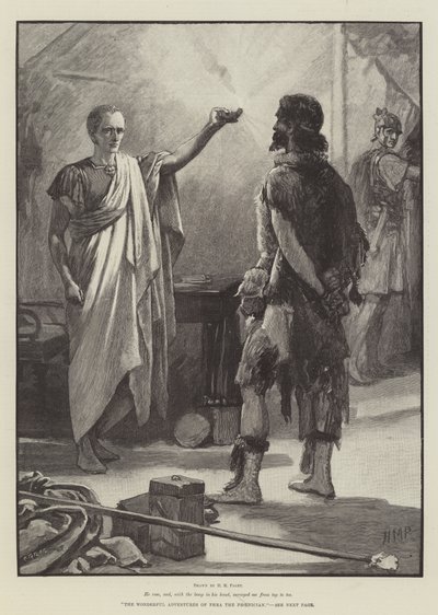 A föníciai Phra csodálatos kalandjai alkotó: Henry Marriott Paget