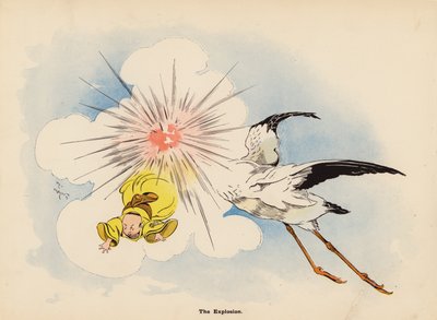 Illusztráció a The Adventures of a Japanese Doll (színes litográfia) című könyvhöz alkotó: Henry Mayer