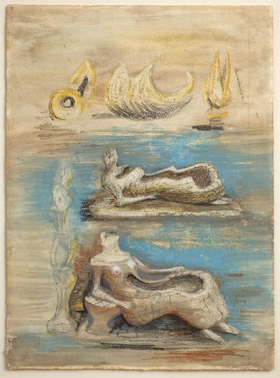 Egy föld: Vonalai követik az életet vissza a kőbe alkotó: Henry Moore