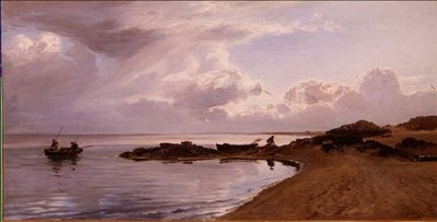 Kagylók gyűjtése, Wales északi partja alkotó: Henry Moore