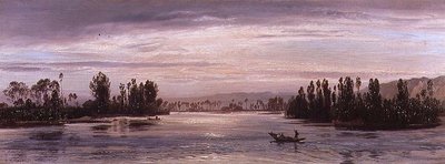 A Szajnán, Les Andelys közelében alkotó: Henry Moore