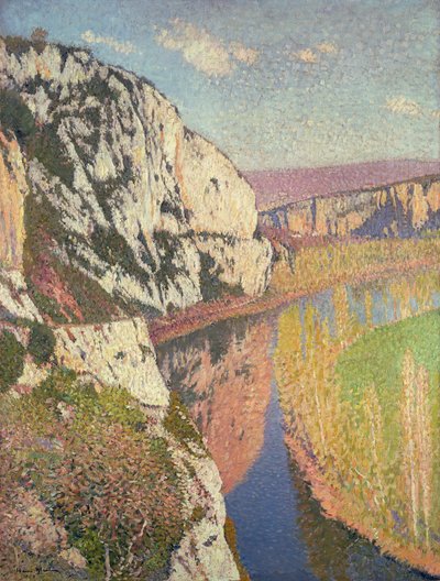 Douellens-i táj, 1897 alkotó: Henry Moret