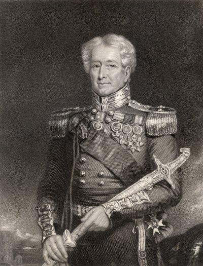 Sir Robert Henry Sale, F. Holl metszete, a „The National Portrait Gallery, Volume III” című művéből, 1820 körül megjelent alkotó: Henry Moseley