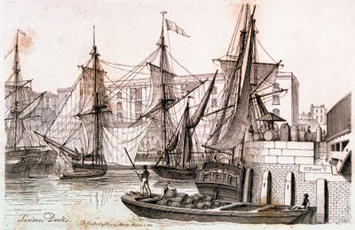 London Docks alkotó: Henry Moses