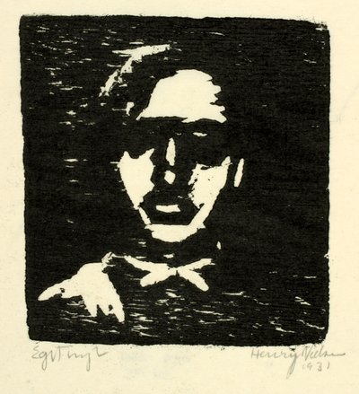 Férfi portré alkotó: Henry Nielsen