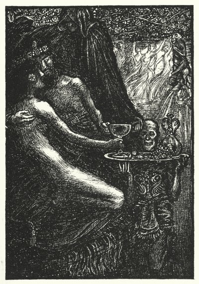 Matthew Arnold verse: Mycerinus (metszet) alkotó: Henry Ospovat