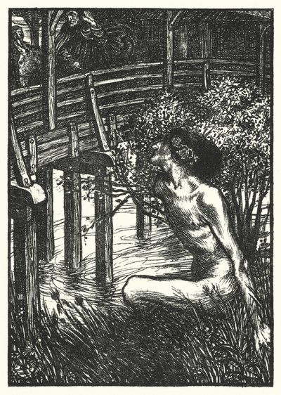 Matthew Arnold verse: The Neckan (metszet) alkotó: Henry Ospovat