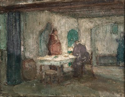 És eltűnt a szemük elől, kb. 1898. alkotó: Henry Ossawa Tanner