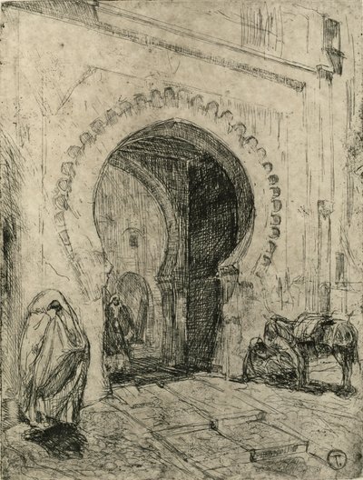 Kapu Tangerben alkotó: Henry Ossawa Tanner