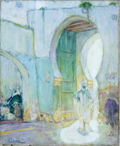 Gateway, Tanger, 1912 körül (olaj, vászon) alkotó: Henry Ossawa Tanner
