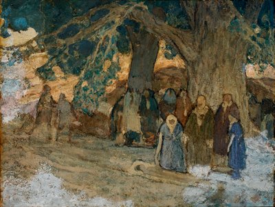 Meggyógyította a betegeket alkotó: Henry Ossawa Tanner