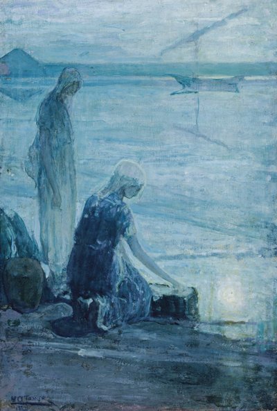 Mózes a bikavárban alkotó: Henry Ossawa Tanner