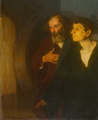 A két tanítvány a sírnál alkotó: Henry Ossawa Tanner