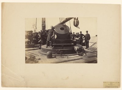 Aknavető [a] C.P. Williams amerikai szkúneren, Port Royal, S.C. alkotó: Henry P. Moore