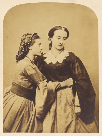 Rosalind és Celia alkotó: Henry Peach Robinson