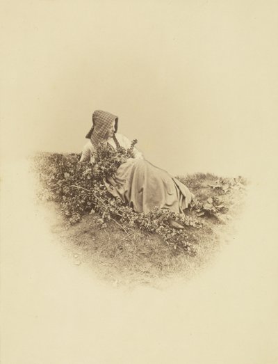 Májusi gyűjtögető nő alkotó: Henry Peach Robinson