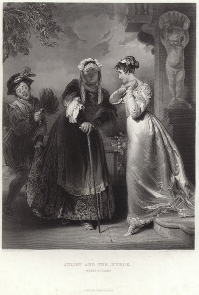 Júlia és a nővér alkotó: Henry Perronet Briggs