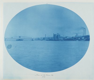 Levee La Crosse-ban, Wis. alkotó: Henry Peter Bosse