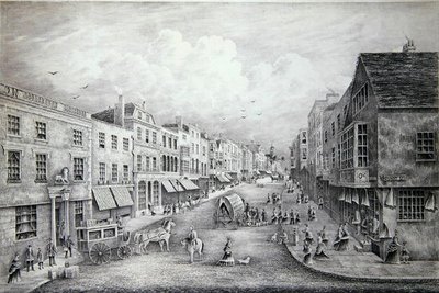 The High Street, Guildford, Surrey alkotó: Henry Prosser