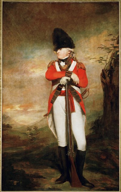 Hay kapitány a Spot ... alkotó: Henry Raeburn