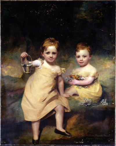 William Thorold Wood és Charles Thorold Wood kettős portréja alkotó: Henry Raeburn