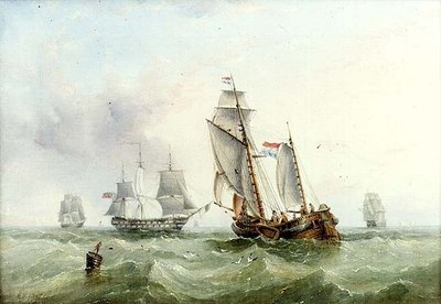 Holland és brit hajózás alkotó: Henry Redmore