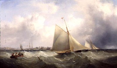 Vitorlázás a Humberben alkotó: Henry Redmore