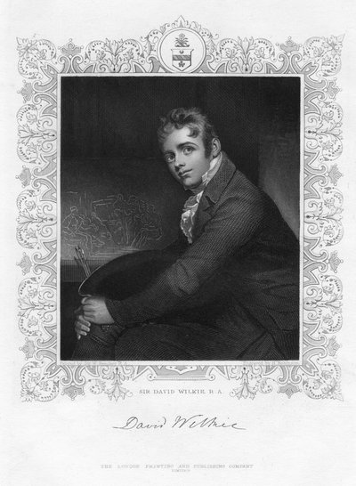 Sir David Wilkie 1785-1841, skót festő, XIX. alkotó: Henry Robinson