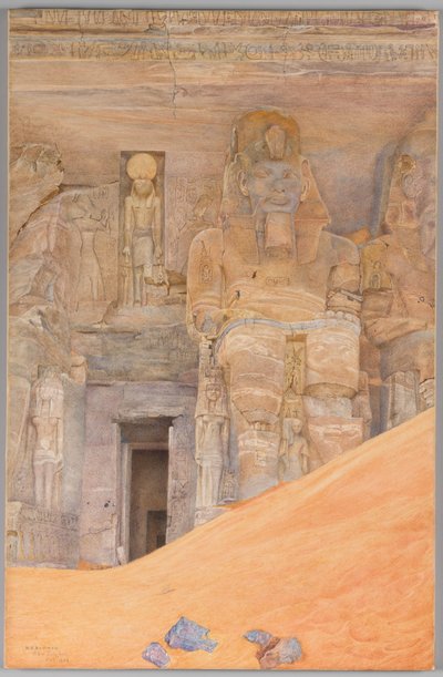 Abu Szimbel alkotó: Henry Roderick Newman