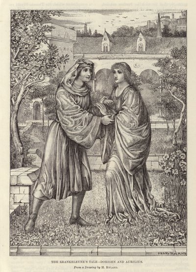 Frankeleyne meséje alkotó: Henry Ryland