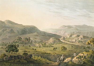 Az abesszíniai Atbara-hágó, Daniel Havell (1785-1826) metszete, 1809 (akvatinta) alkotó: Henry Salt