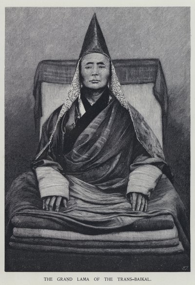 A Transz-Bajkál nagyláma (litho) alkotó: Henry Sandham