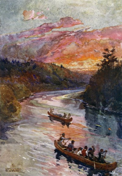 Utazás édesvízen alkotó: Henry Sandham