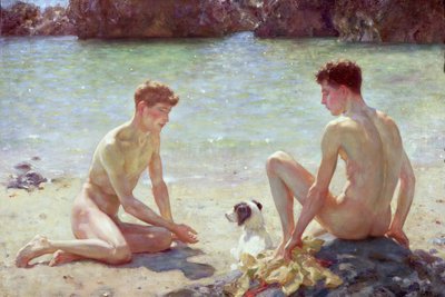 Elvtársak, 1924 alkotó: Henry Scott Tuke