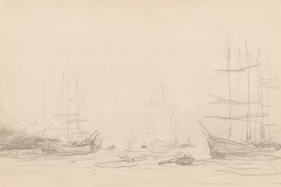 Szállítás Falmouth kikötőjében alkotó: Henry Scott Tuke