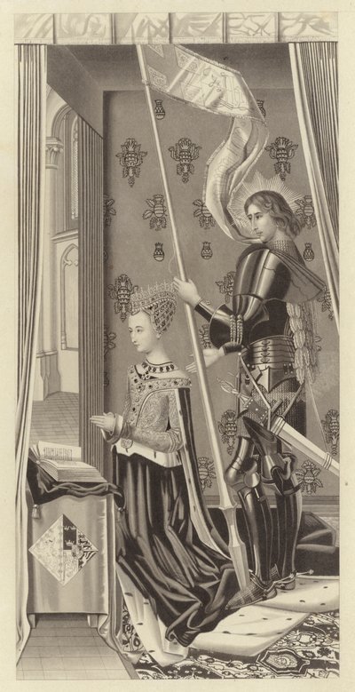 Margit skót királynő, 1483 körül alkotó: Henry Shaw