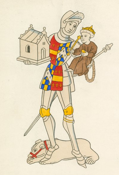 Richarde de Beauchamp, Warwick grófja 1483-5 alkotó: Henry Shaw