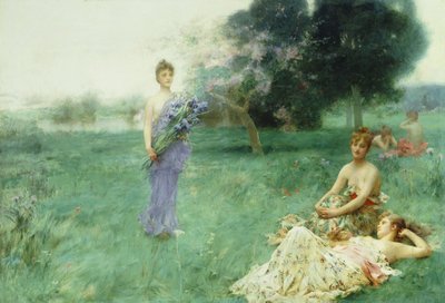 "Lúce virága", alkotó: Henry Siddons Mowbray