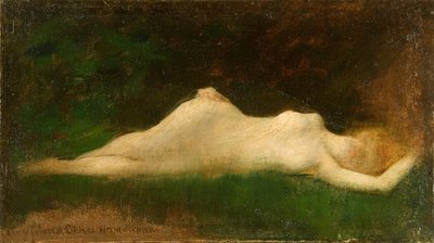 Akt tanulmány (olaj, vászon) alkotó: Henry Siddons Mowbray