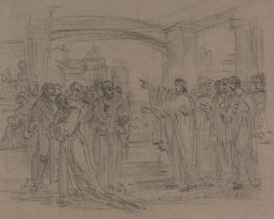 Krisztus a templomban alkotó: Henry Singleton